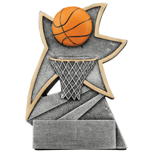 Basketball Jazz Star Resin