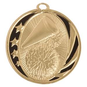 Cheer MidNite Star Medal-Gold