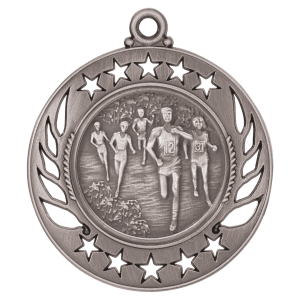 Cross Country Galaxy Medal-Silver