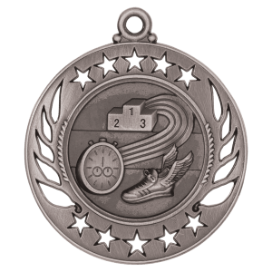 Track Galaxy Medal-Silver