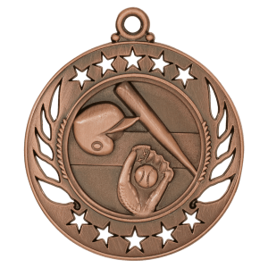 Baseball/Softball Galaxy Medal-Bronze