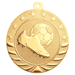 Soccer Starbrite Medal-Gold