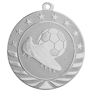 Soccer Starbrite Medal-Silver