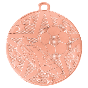 Soccer Superstar Medal-Bronze