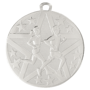 Cross Country Superstar Medal-Silver