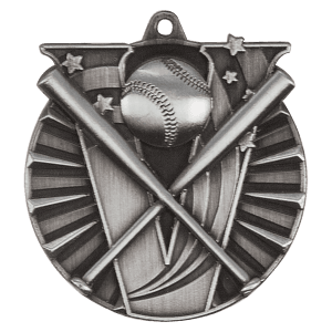 Baseball/Softball Victory Medal-Silver