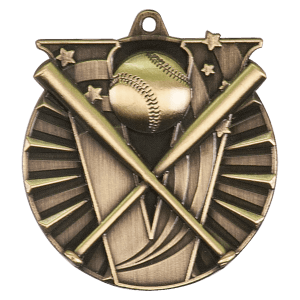 Baseball/Softball Victory Medal-Gold
