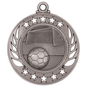 Soccer Galaxy Medal-Silver