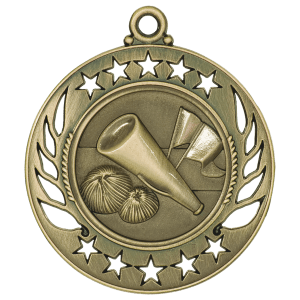 Cheer Galaxy Medal-Gold