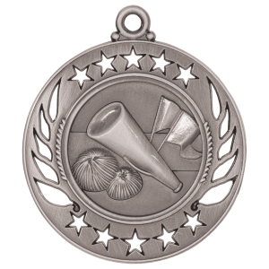 Cheer Galaxy Medal-Silver