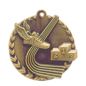 Track Millennium Medal-Gold