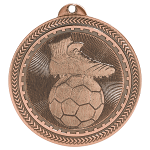 Soccer BriteLazer Medal-Bronze