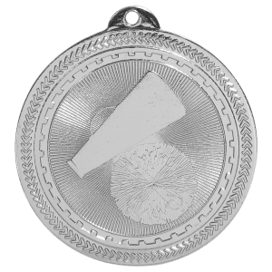 Cheer BriteLazer Medal-Silver