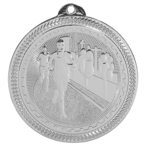 Cross Country BriteLazer Medal-Silver