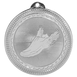 Track BriteLaser Medal-Silver