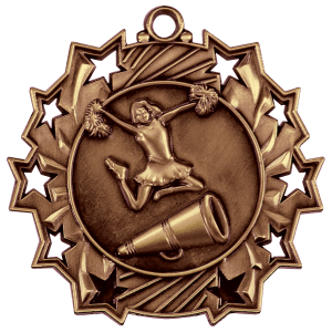 Cheer Ten Star Medal-Bronze