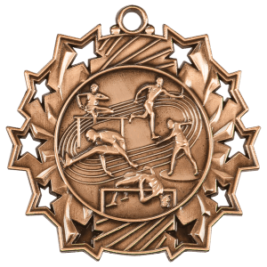 Track & Field Ten Star Medal-Bronze