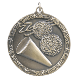 Cheer Shooting Star Medal-Gold