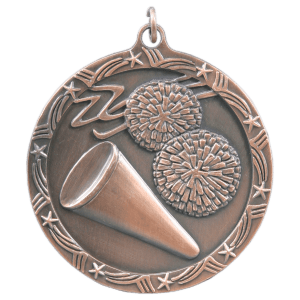 Cheer Shooting Star Medal-Bronze