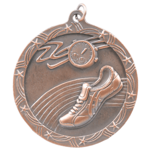 Track Shooting Star Medal-Bronze