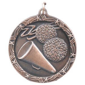 Cheer Shooting Star Medal-Bronze