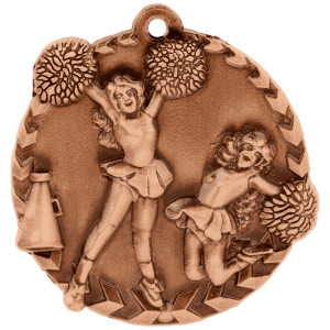 Cheer Millennium Medal-Bronze