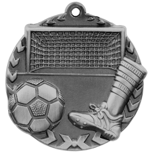 Soccer Millennium Medal-Silver