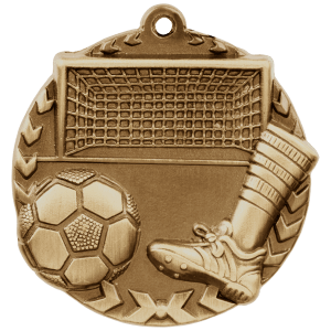 Soccer Millennium Medal-Gold